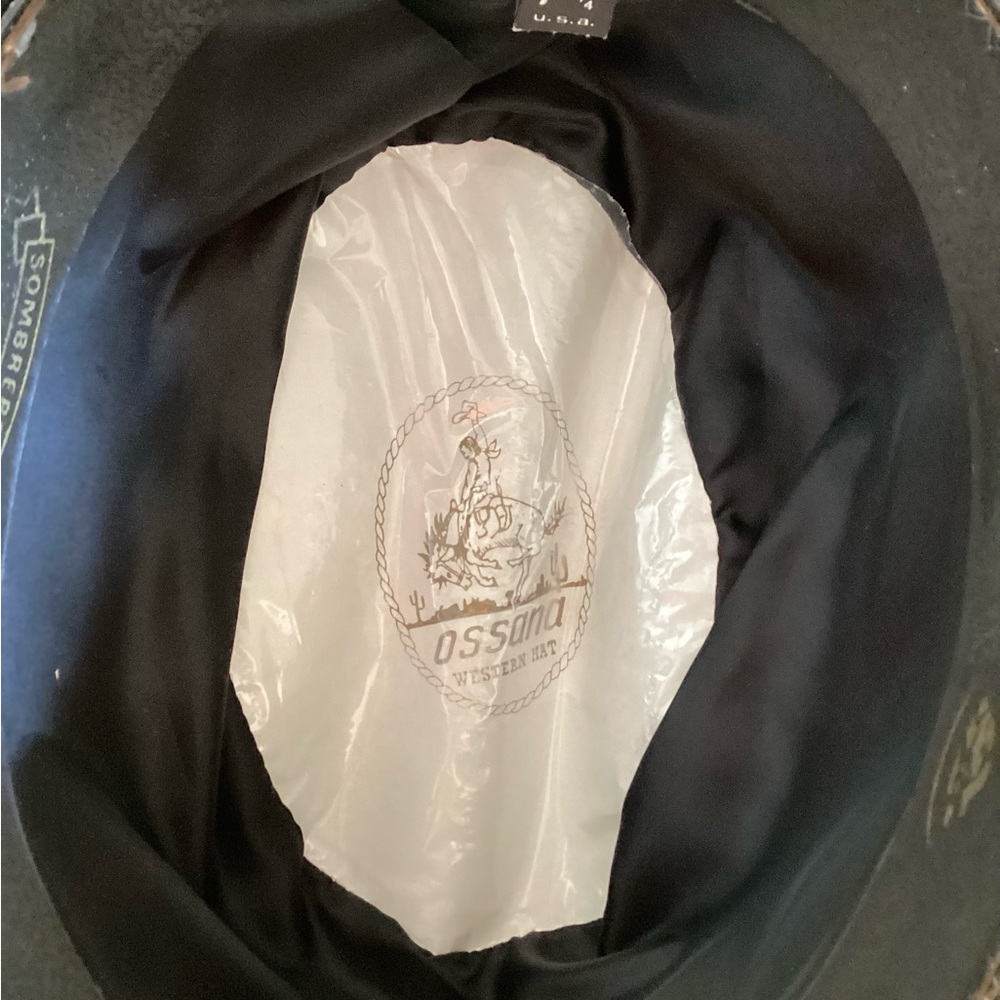 Midnight Black Western Hat - Picture 7 of 10